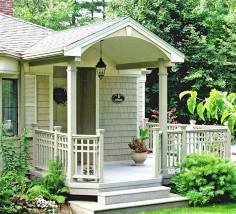 21 Cool And Beautiful Tiny Home Front Porch Design For Inspiration ...