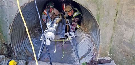 BC Contractor Uses Geopolymer Mortar to Rehab CMP Culvert