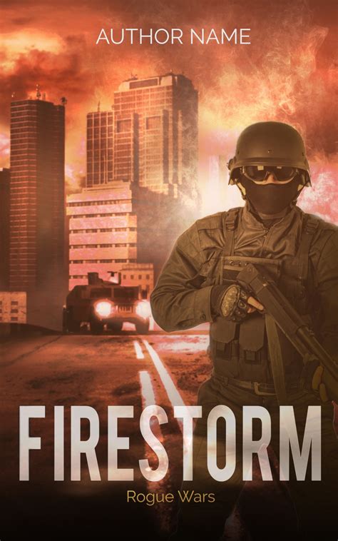 Firestorm - The Book Cover Designer