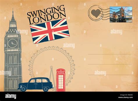 London Postcard Stock Photo, Royalty Free Image: 89935902 - Alamy