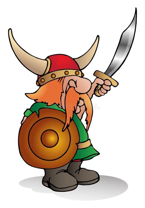 Viking stock illustration. Illustration of cartoon, concept - 29800233