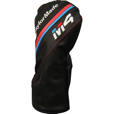 TaylorMade M4 Driver Black / Blue / Red Headcover Golf Accessory at ...