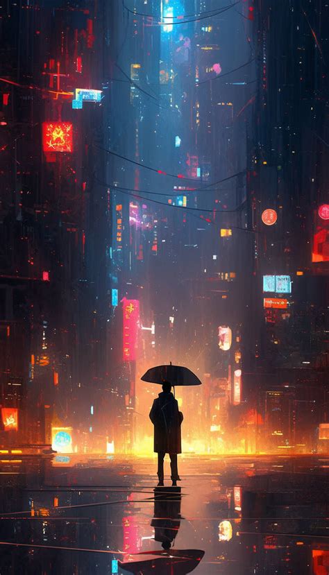 Cyberpunk Cityscape by Gordon87 on DeviantArt