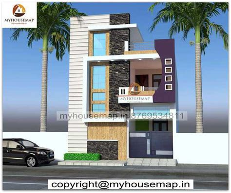 small duplex house front elevation designs