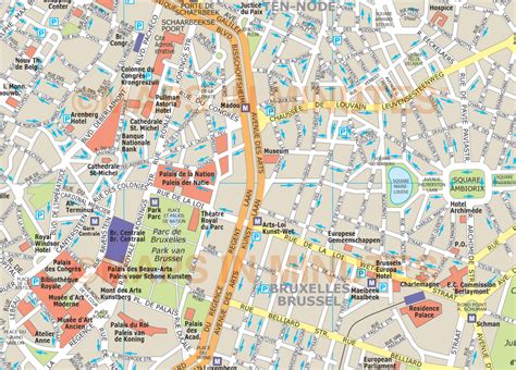 Printable Map Of Brussels | Free Printable Maps