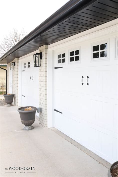 New Garage Doors - The Wood Grain Cottage