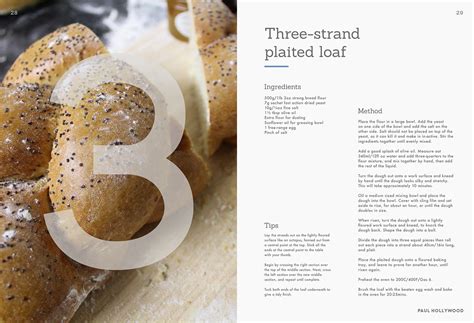 Recipe Book Design | Bread by Paul Hollywood on Behance