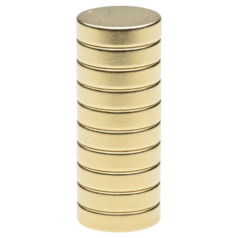 Golden Coated Neodymium Magnets - Neodymium Magnet