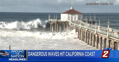 Huge Waves Batter California Coast | News | 2news.com