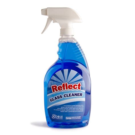 1 Quart Noble Chemical Reflect Glass Cleaner - Ecolab® 25798 Alternative