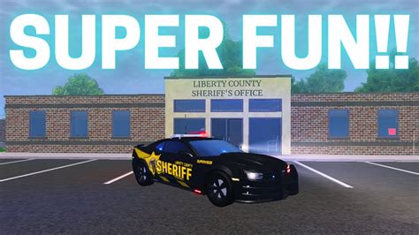 Being A Sheriff Is SUPER FUN!! (Roblox ERLC) - YouTube