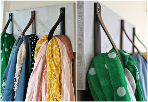 15 Clever DIY Scarf Storage Ideas