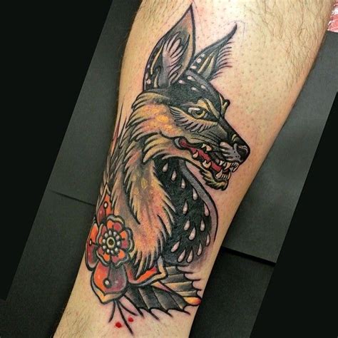 imgur.com | Jackal tattoo, Tattoos, Traditional tattoo