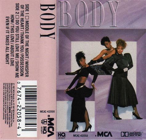 Body - Body (1987, Cassette) | Discogs