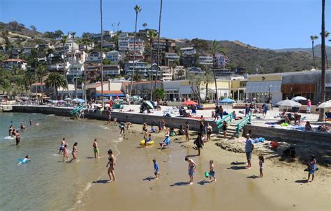 Crescent Beach on Catalina Island in Avalon, CA - California Beaches