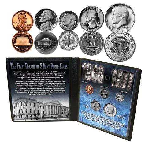 The First Decade of S Mint Proof Coins