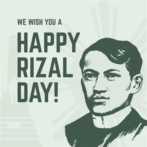 FREE Vintage Rizal Day Template - Download in JPG, PNG | Template.net