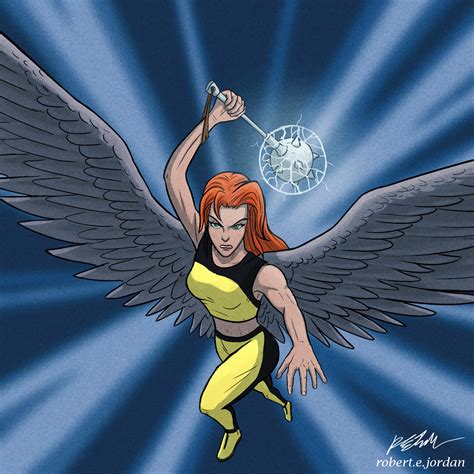 Hawkgirl - Justice League Unlimited by RobertEJordan on DeviantArt