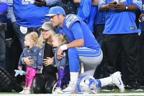 Detroit Lions' Matthew Stafford photos with daughters are the perfect # ...