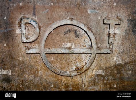 Rusted and worn load line or plimsoll mark Stock Photo - Alamy