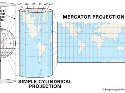 Mercator projection | Definition, Uses, & Limitations | Britannica