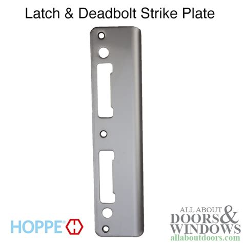 Hoppe Latch and Deadbolt Strike Plate