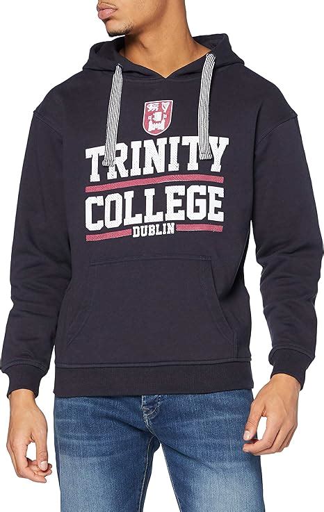 Trade Craft Navy and White Trinity College Dublin Ireland Mesh Hoodie ...