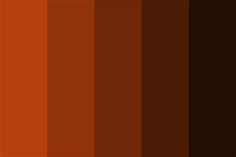 Shades of Rust Color Palette