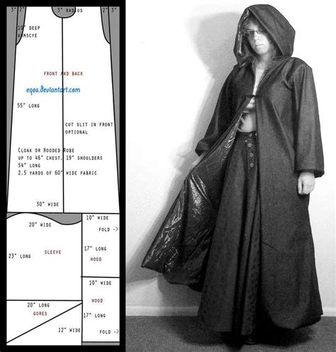 Pin by Teri Hanna on Historical hats | Cloak pattern, Costume patterns, Dress tutorials