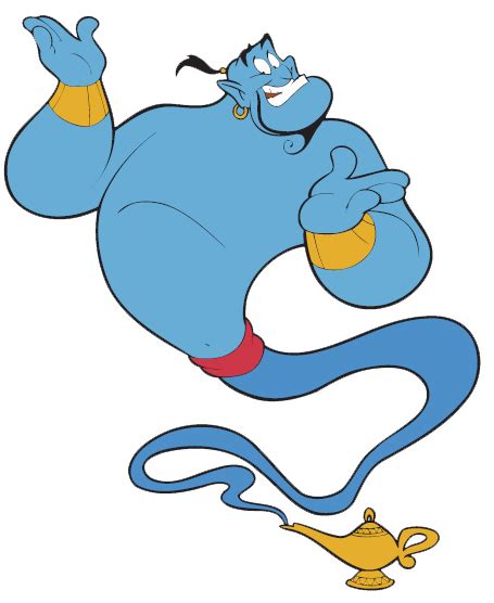 Genie Jafar Princess Jasmine Aladdin Clip art - Genie Cliparts png ...