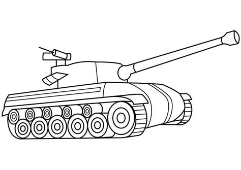 Tank Coloring Pages to Print - Free Printable Coloring Pages