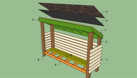 How to build a wood shed | HowToSpecialist - How to Build, Step by Step DIY Plans