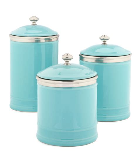 Southern Living Citrus Statements Collection Ceramic Canister with Lid | Dillards