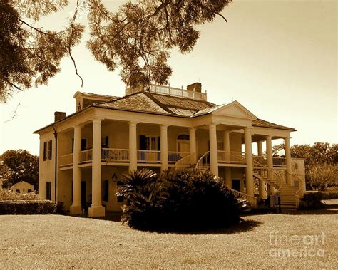 Evergreen Sugar Cane Slave Plantation In Wallace Louisiana Photograph ...