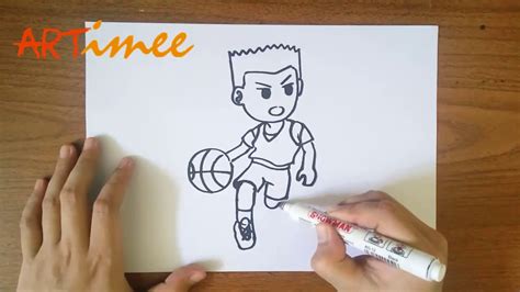 Basketball Player Cartoon Easy / Below i'll share 7 simple basketball ...