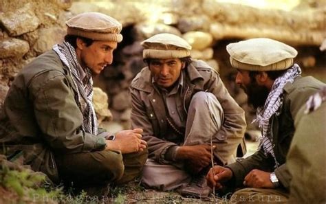 Ahmad Shah Massoud in the Panjshir province of Afghanistan 1983 ...