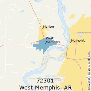 Best Places to Live in West Memphis (zip 72301), Arkansas