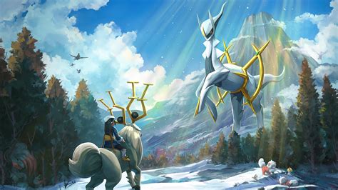 Pokemon Legends: Arceus, Nintendo, Video Game, Arceus, Wyrdeer, Akari ...