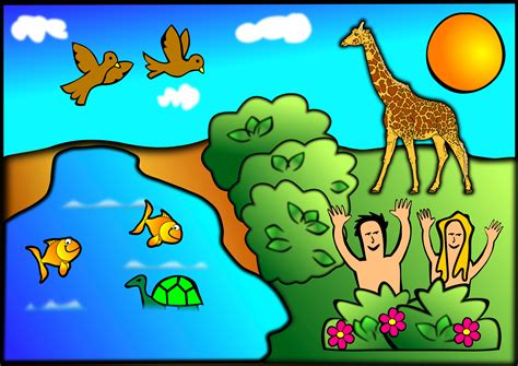 Clipart - Creation Scene Complete