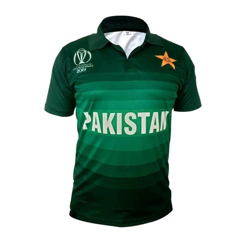 Pakistan Cricket Shirt Pakistan Cricket Jersey World Cup 2019 Team ...