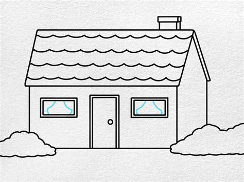 House Drawing for Kids - HelloArtsy