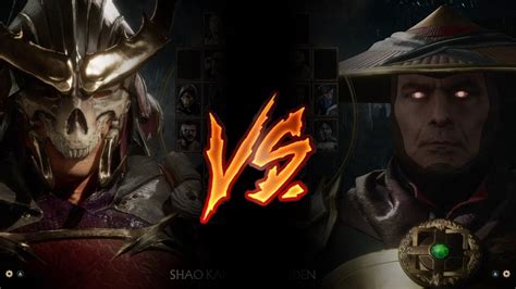 Mortal Kombat 11 - Shao Kahn Vs. Raiden (VERY HARD) - YouTube