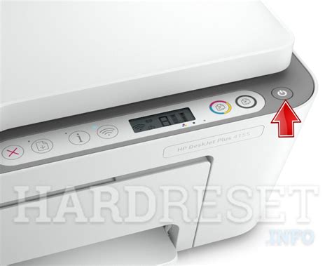 Reset Wi-Fi Settings HP DeskJet Plus 4155, How To - HardReset.info