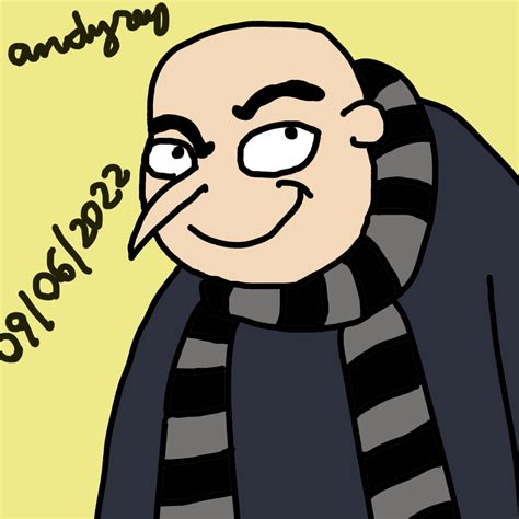 Gru despicable me fanart by andyrey38 on DeviantArt