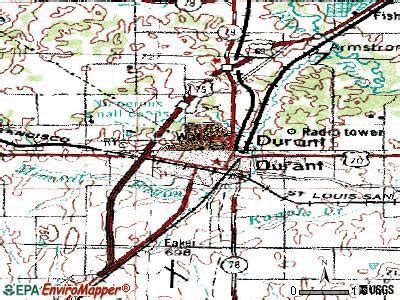 Durant, Oklahoma (OK 73449) profile: population, maps, real estate, averages, homes, statistics ...