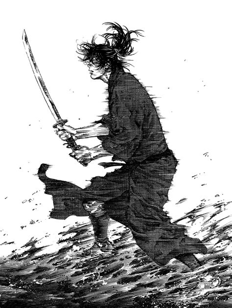 HD wallpaper: Vagabond, Takehiko Inoue, Vagabond : Sumi, samurai, sword, one person | Wallpaper ...