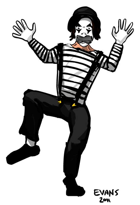 Loquacious Mime by HybridMind on Newgrounds