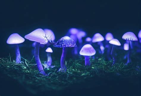 Bioluminescent Mushrooms