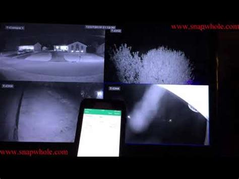 Harbor Freight Cobra 8 Camera Surveillance System - New App Client How to Use on Security System ...