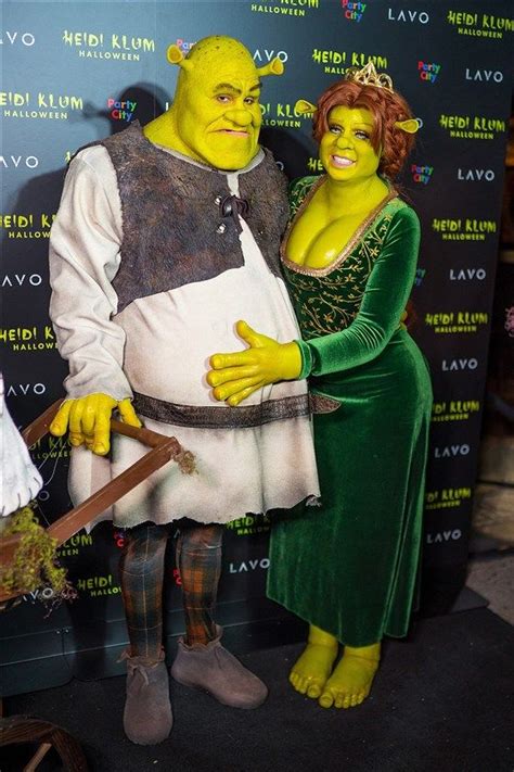 Heidi Klum outdid herself again with this year’s Halloween costume | Shrek and fiona costume ...